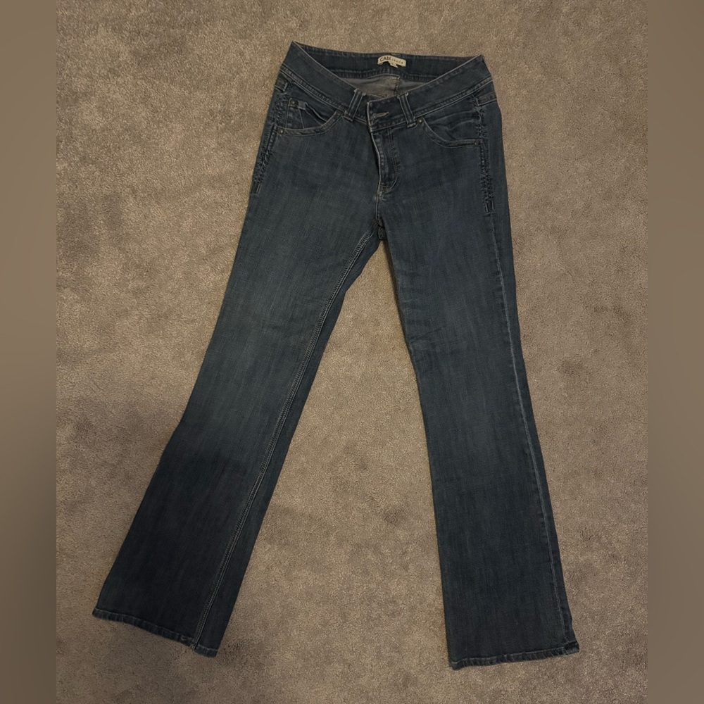 CAbi Dark Blue Bootcut Jeans - Size 8